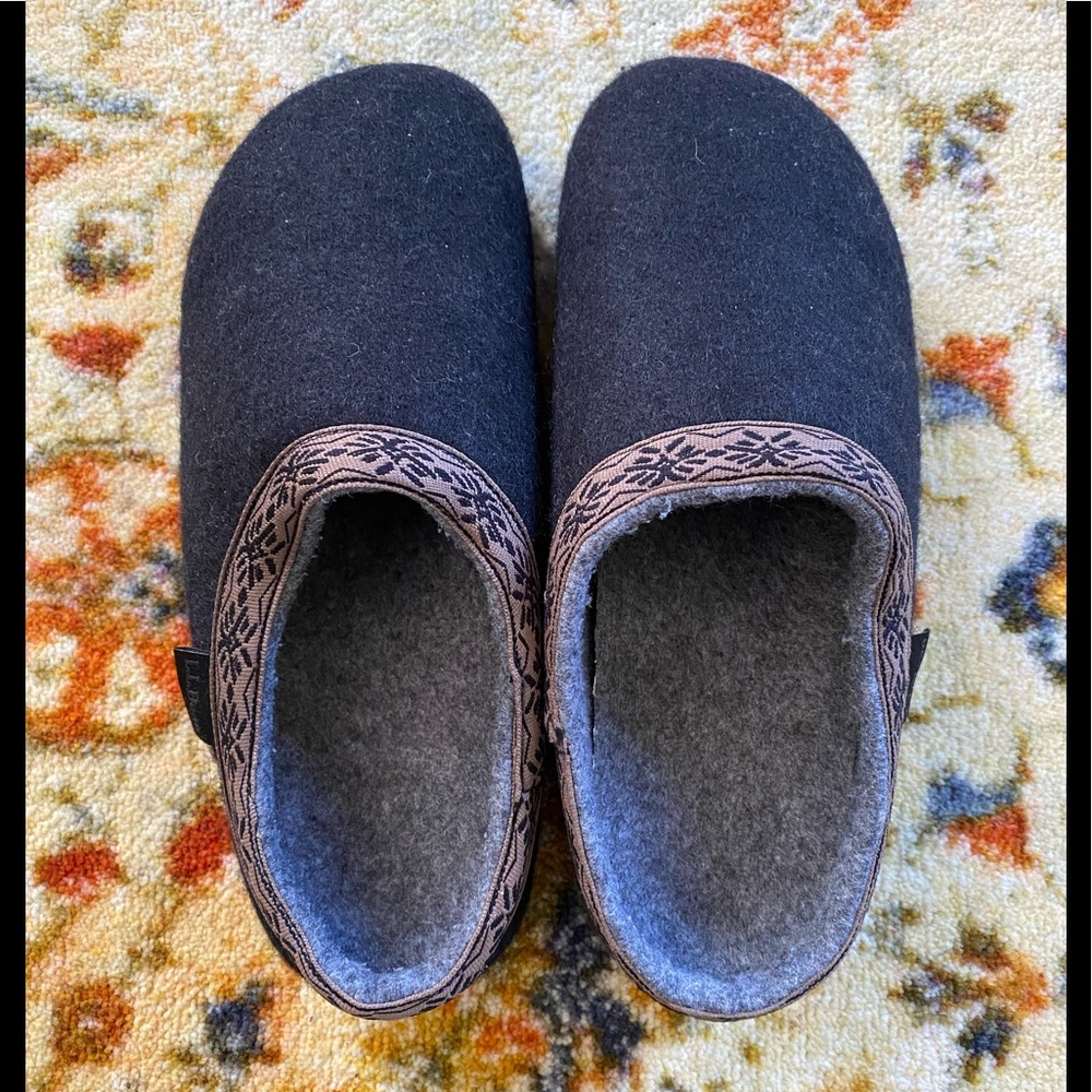 Llbean slipper clog. Dark gray. Perfect condition. Never worn.